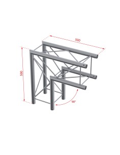 P24-C21 DECO TRUSS 2-WAY 90º CORNER 2