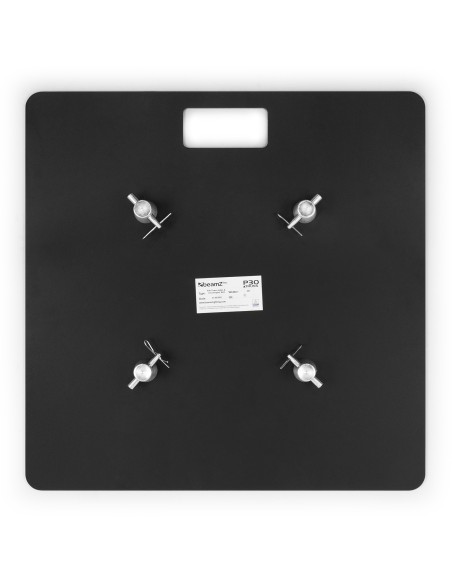 CONJUNTO BASE & PLATO P30 NEGRO