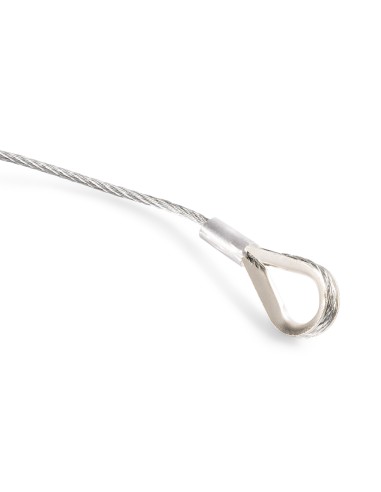 SAF20 CABLE DE SEGURIDAD, 70CM X2MM 20KG