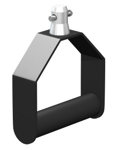 DR03 COLGADOR SIMPLE 100KG NEGRO