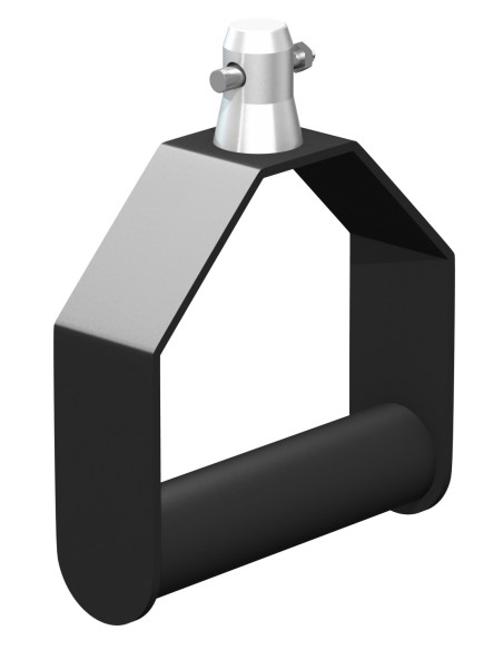 DR03 COLGADOR SIMPLE 100KG NEGRO