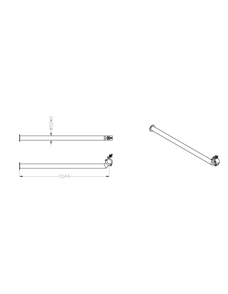 AC500 ACOPLADOR DE BRAZO EN ÁNGULO