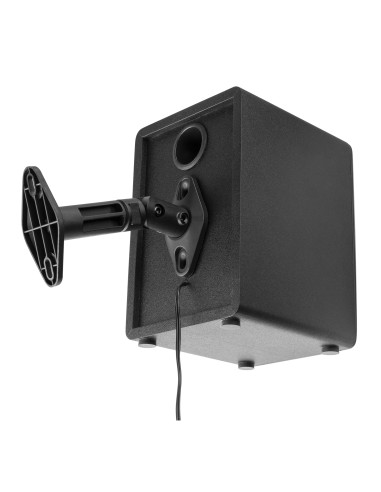 HTS20 SOPORTE DE PARED PARA ALTAVOZ, NEGRO, JUEGO DE 2