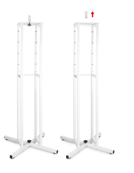 DJP165 SET DE PEDESTAL DJ CON BOLSA DE TRANSPORTE