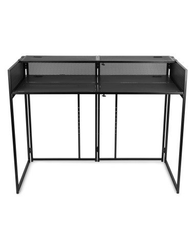 DB6 SISTEMA DE CABINA DE DJ PLEGABLE PRO CON SOPORTE PARA TV