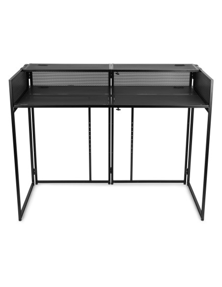 DB6 SISTEMA DE CABINA DE DJ PLEGABLE PRO CON SOPORTE PARA TV