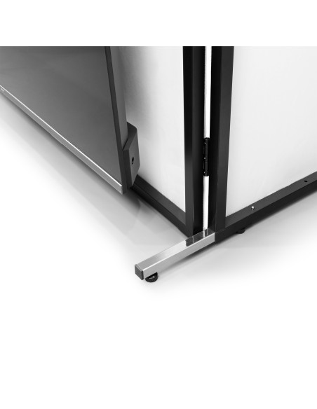 DB6 SISTEMA DE CABINA DE DJ PLEGABLE PRO CON SOPORTE PARA TV