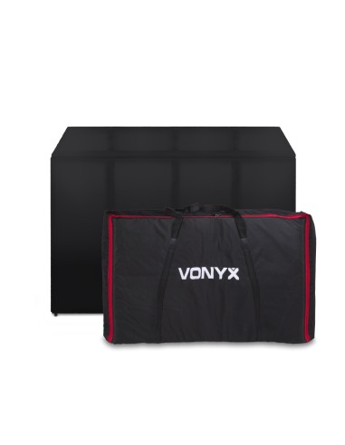 InicioSoportes & escenarioSoportes DJ Vonyx DB5 PRO CABINA DJ ALUMINIO ANCHO 2.0M vista 3