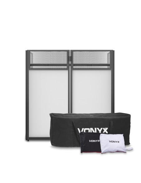 DB4 PRO SISTEMA DE CABINA DJ PLEGABLE DE 4 CUERPOS