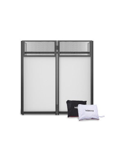 DB4 PRO SISTEMA DE CABINA DJ PLEGABLE DE 4 CUERPOS