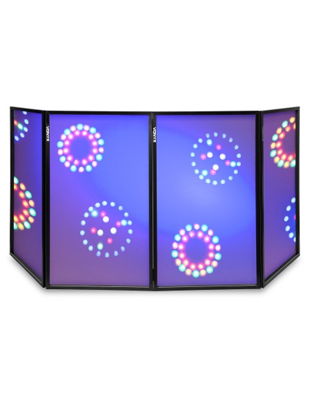 DB2 PANTALLA DJ PLEGABLE 120 X 70 BLANCO (4 PANELES)