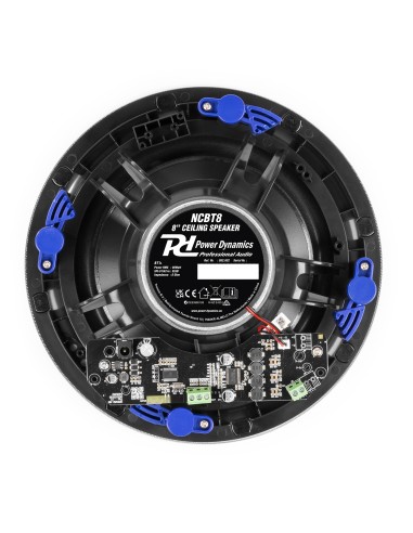NCBT8 CONJUNTO ALTAVOCES DE TECHO DE BAJO PERFIL AMPLIFICADOS BT 8" BLANCO