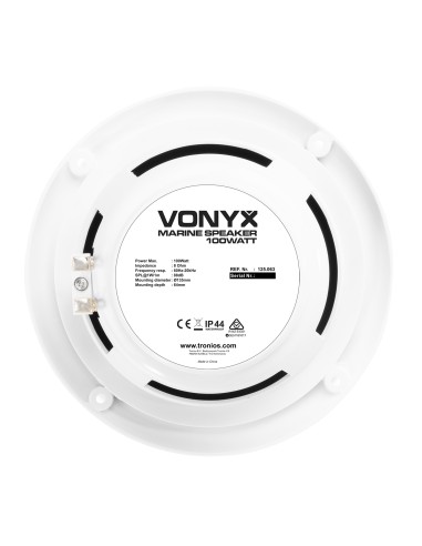 MSV65 JUEGO DE ALTAVOCES MARINOS DE 6.5 "