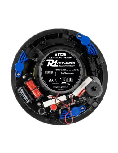 KVCS6 HQ ALTAVOZ DE TECHO DE PERFIL BAJO 2 VÍAS 6.5" BLANCO