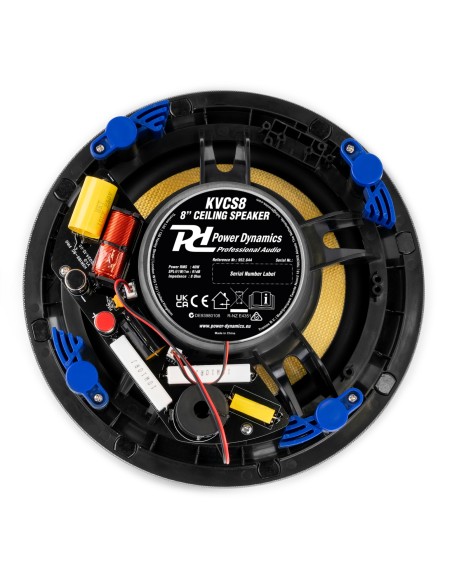 KVCS8 HQ ALTAVOZ DE TECHO DE PERFIL BAJO 2 VÍAS 8" BLANCO