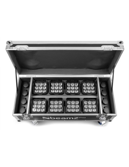 FCC13 FLIGHTCASE PARA 8X FOCOS BBP48 CON FUNCIÓN DE CARGA