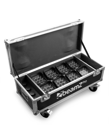 FCC13 FLIGHTCASE PARA 8X FOCOS BBP48 CON FUNCIÓN DE CARGA