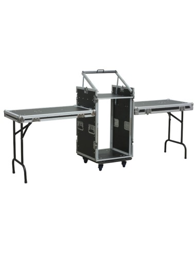 PD-F16U10T 19" RACK CON MONTAJE COMO MESA