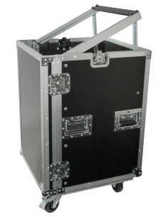 PD-F16U8 CAJA RACK 19' CON RUEDAS 16U
