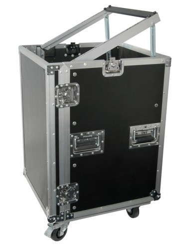 PD-F16U8 CAJA RACK 19' CON RUEDAS 16U