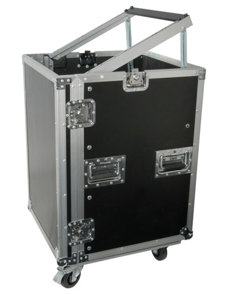 PD-F16U8 CAJA RACK 19' CON RUEDAS 16U