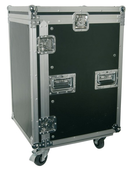 PD-F16U8 CAJA RACK 19' CON RUEDAS 16U