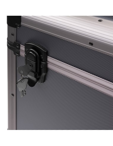 RC80 12" MALETA PARA VINILOS TITANIO