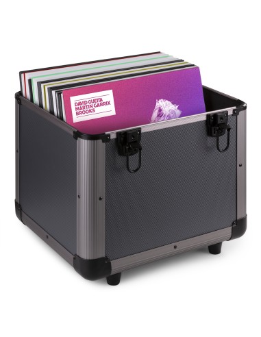 RC100 12" MALETA DE VINILOS TITANIO