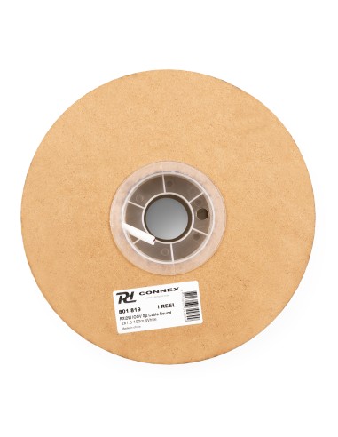 RX12W CABLE ALTAVOZ LINEA DE 100V, 2 X 1.5MM, 15A, BLANCO, 100M