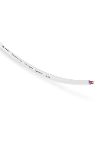 RX10W CABLE ALTAVOZ LINEA DE 100V, 2 X 1.5MM, 15A, BLANCO, 50M