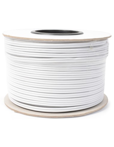 RX28 CABLE PARALELO ALTAVOZ RESISTENTE, 2 X 1,5MM, 13A, BLANCO, 100M