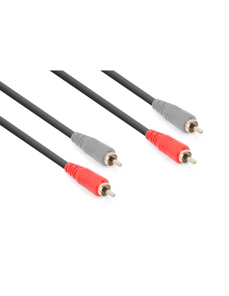 InicioCables & conexionesConexionesAudio Cables Vonyx CX340-6 CABLE 2X RCA MACHO - 2X RCA MACHO 6M