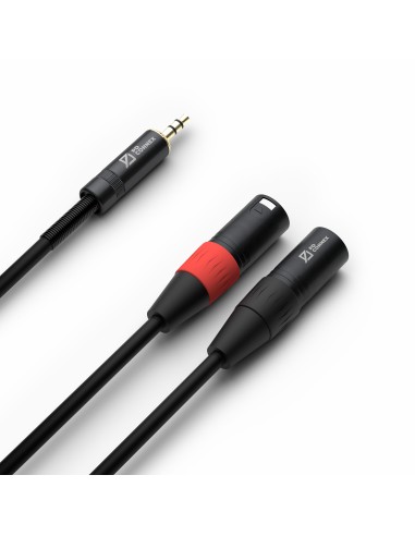 CX70-3 CABLE 2X XLR MACHO - 3.5MM ESTEREO 3.0M