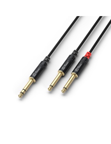 CX76-6 CABLE 6.3 STEREO- 2X6.3 MONO 6.0M