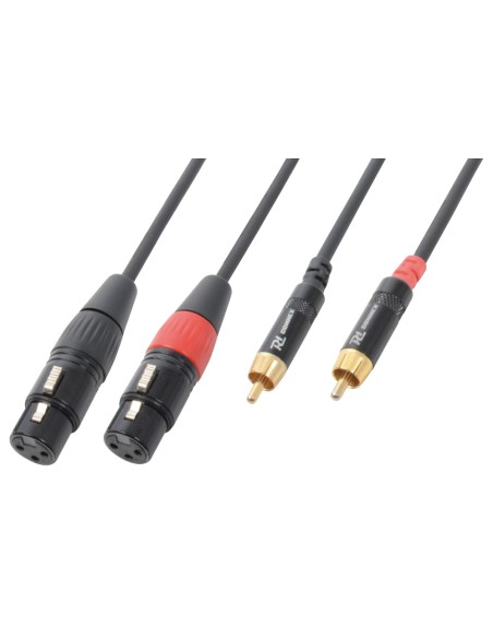 CX68-6 CABLE 2XXLR HEMBRA-2XRCA MACHO 6.0M