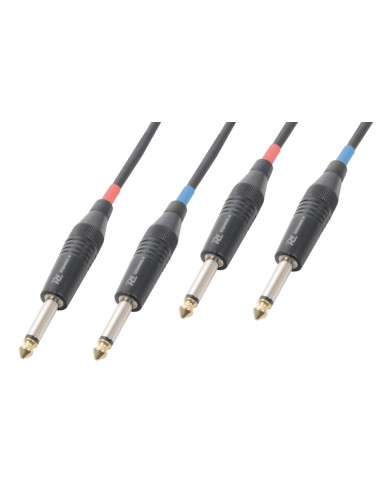 CX72-5 CABLE 2XJACK 6.3MONO-2XJACK 6.3MONO 5.0M