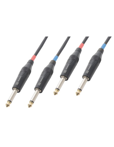 CX72-5 CABLE 2XJACK 6.3MONO-2XJACK 6.3MONO 5.0M