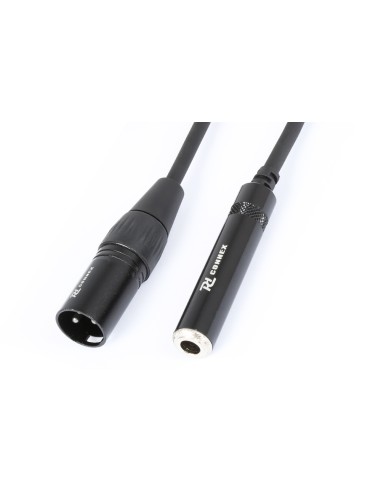 CX130 CABLE CONVERTIDOR XLR MACHO - 6,3M JACK HEMBRA