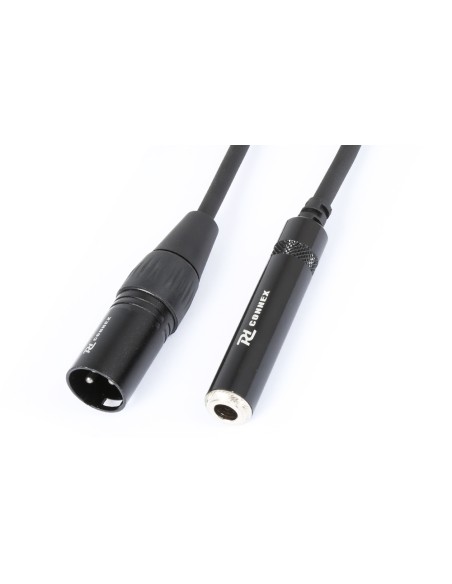 CX130 CABLE CONVERTIDOR XLR MACHO - 6,3M JACK HEMBRA