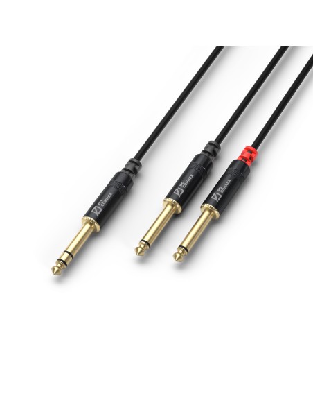 CX76-3 CABLE 6.3 STEREO- 2X6.3 MONO 3.0M