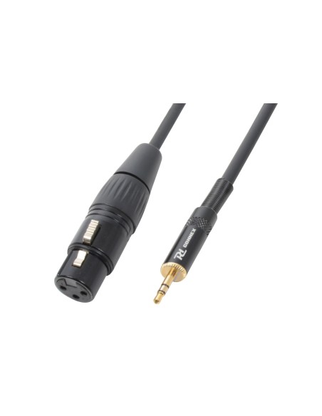 CX50-05 CABLE XLR HEMBRA - JACK 3,5MM ESTEREO 0,5M