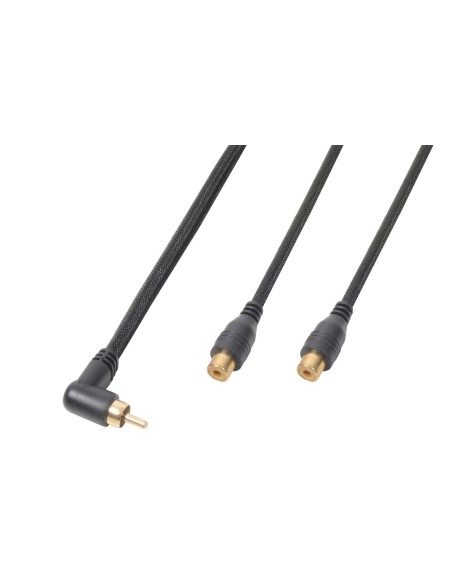 CX143 CABLE 1XRCA MACHO -2XRCA HEMBRA 0,3M