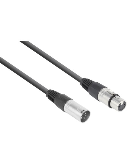 CX102-6 CABLE 5-PIN DMX MACHO XLR - HEMBRA XLR 6.0M