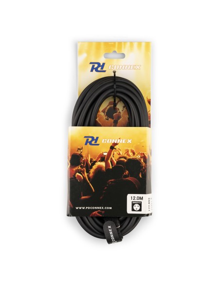 CX109-12 DMX IP65 XLR 5-PIN MACHO-XLR HEMBRA 12M