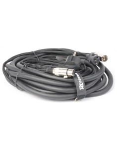 CX02-10 AUDIO COMBI CABLE SCHUKO - XLR F / IEC F - XLR M 10M 2