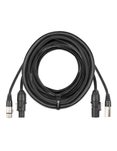 CX07-15 COMBI CABLE POWERCONNECTOR TR - XLR M / POWERCONNECTOR TR - XLR F 15M