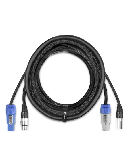 CX05-10 AUDIO COMBI CABLE ALIMENTACION B - XLR F/ ALIMENTACION A - XLR M 10M