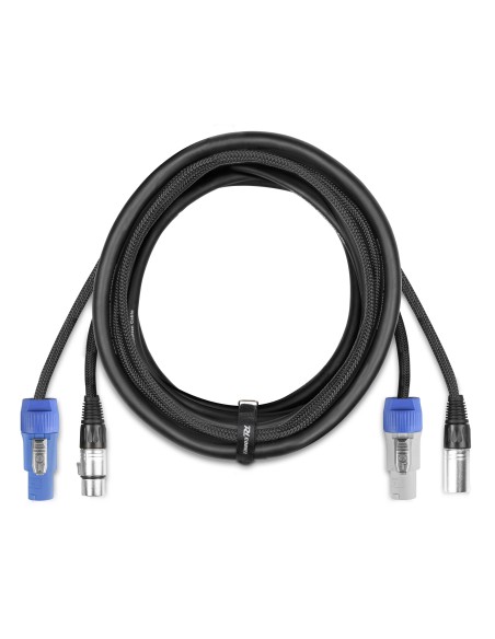 CX06-5 LIGERO COMBI CABLE ALIMENTACION B - XLR M/ ALIMENTACION A - XLR F 5M