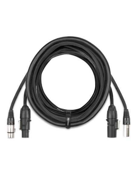 CX13-10 COMBI CABLE POWERCONNECTOR TR - XLR M / POWERCONNECTOR TR - XLR F 10M