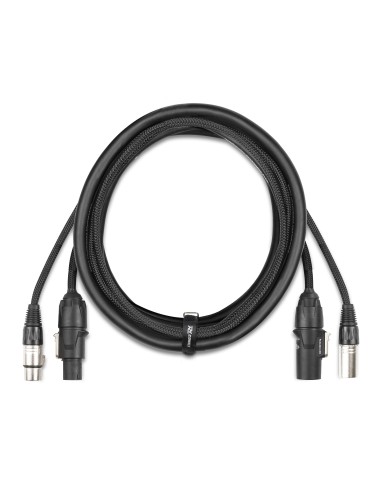 CX13-2 COMBI CABLE POWERCONNECTOR TR - XLR M / POWERCONNECTOR TR - XLR F 2M